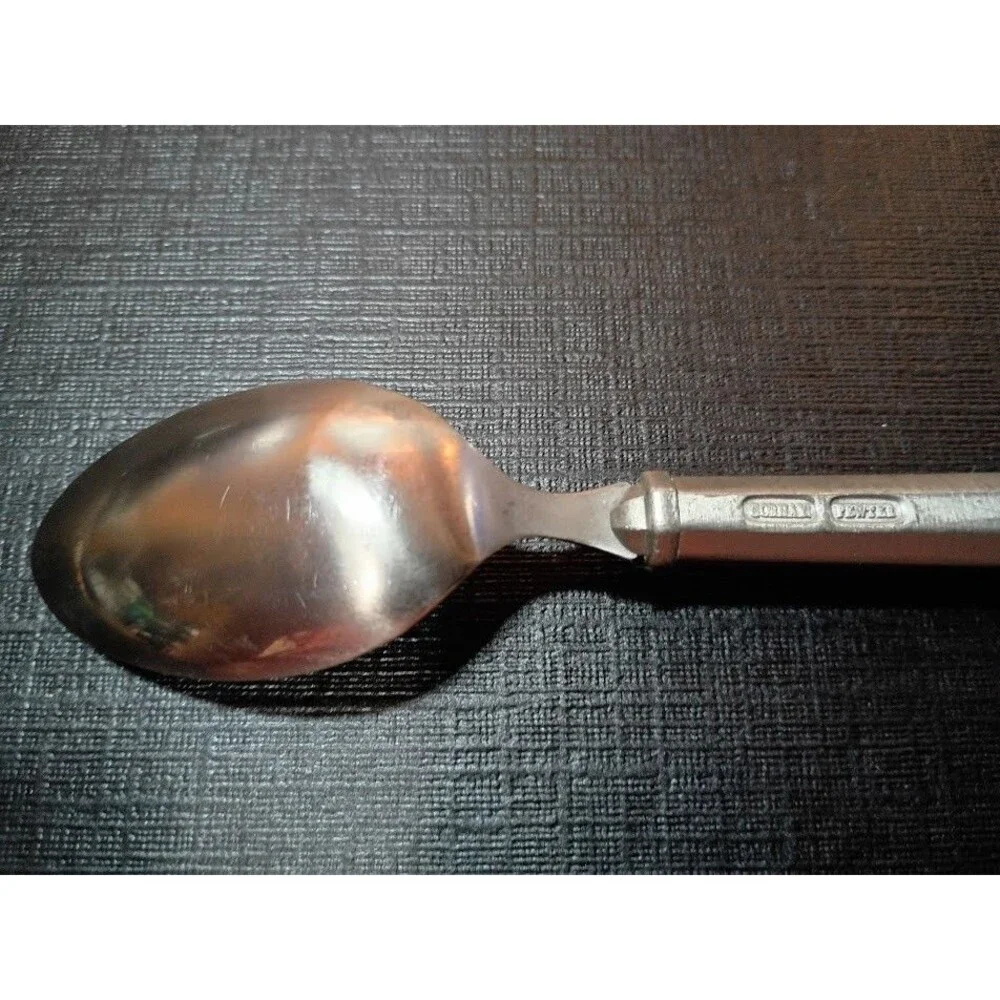 Gorham OCTETTE Pewter Satin Silverware Teaspoon 6 1/4